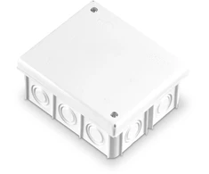 Plastrol Puszka instalacyjna, izolacyjna, odgałęźna, 14-wlotowa, wtynkowa su osłabieniami ścianek, su pazurkami do mocowania w płytach gipsowych, PO, ?16÷21, IP20, wymiar 8095