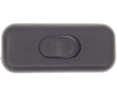 Plastrol Perjungiamasis svirties jungiklis, 2 krypčių, 2,5 A, 250 V, juoda