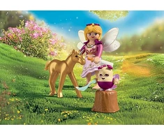 PLAYMOBIL - Auksinis vienaragio kumeliukas su fėja (71844)