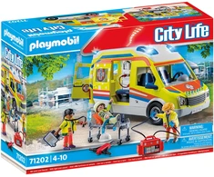 PLAYMOBIL - Greitoji pagalba su šviesomis ir garsu (71202)