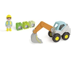 PLAYMOBIL - JUNIOR: Ekskavatorius-kastuvas (71684)