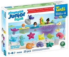 PLAYMOBIL - JUNIOR ir Tinti: Spalvingas maudymosi laikas Kalėdų atgalinis skaičiavimas (71777)