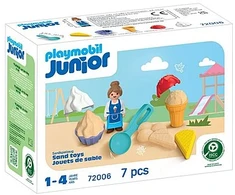 PLAYMOBIL - JUNIOR: Smėlio ledų parduotuvė (72006)