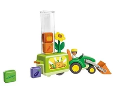 PLAYMOBIL - Junior: Traktorius su pakrovimo ir nuleidimo sodinimo mašina (71773)
