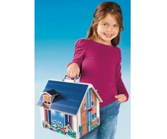 PLAYMOBIL - Lėlių namelis su savimi (70985)