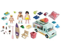 PLAYMOBIL - Mano gyvenimas: Ledų sunkvežimis su banglenčių parduotuve (71904)