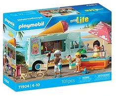 PLAYMOBIL - Mano gyvenimas: Ledų sunkvežimis su banglenčių parduotuve (71904)