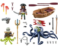 PLAYMOBIL - Mūšis su milžinišku aštuonkoju (71419)