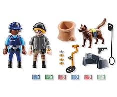 PLAYMOBIL - Policijos paieška su šunimi (71731)