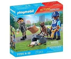 PLAYMOBIL - Policijos paieška su šunimi (71731)