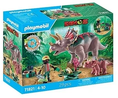 PLAYMOBIL - Triceratopsų šeima (71821)