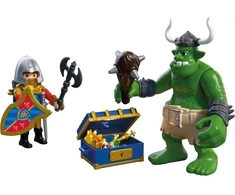 PLAYMOBIL – Trolis su liūto riterio lobiu (72116)