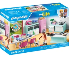 PLAYMOBIL - Virtuvė su valgomuoju (71608)