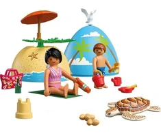 PLAYMOBIL - Žaislinis kiaušinis: atostogos paplūdimyje (72101)