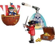 PLAYMOBIL - Žaislinis kiaušinis: piratai (72100)