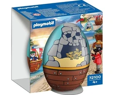 PLAYMOBIL - Žaislinis kiaušinis: piratai (72100)