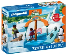 PLAYMOBIL - Zoologijos sodas: Ledo ekspedicija (72073)