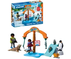 PLAYMOBIL - Zoologijos sodas: Ledo ekspedicija (72073)