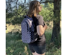 Backpack 22L - checkerboard Kruzzel 24530