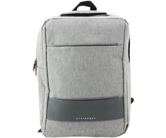 Lean Pilkas miesto kuprinė su USB, 14L