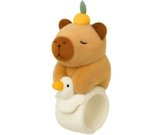 Lean Toys Pliušinis apyrankė su kapibara ir žąsiuku, 23 cm