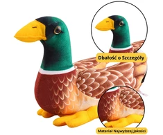Lean Toys Pliušinė Antis 28 cm