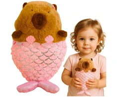 Lean Toys Žaislinė kapibara undinėlė 28 cm