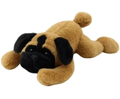 Lean Toys Pliušinis šuniukas mopsas 40 cm