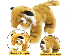 Lean Toys Plušinis tigro žaislas 25cm