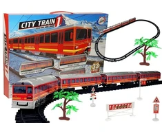 Lean Toys Elektrinis traukinys su bėgiais "City Train", 33 d.