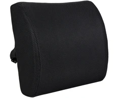 Poduszka lędźwiowa su pianki su pamięcią ksztaltu Promedix, 34*33*12cm, gęstośc gąbki:50D, PR-216