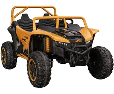 Lean Cars Akumuliatorinis bagis Arctic Cat WILDCAT XX 24V14AH auksinis