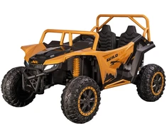 Lean Cars Akumuliatorinis bagis Arctic Cat WILDCAT XX 24V14AH auksinis