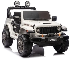 Lean Cars Baltas elektrinis automobilis Jeep Rubicon DK-JWR556