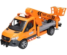 Pojazd „Mercedes Benz Sprinter“ automobilis su krepšio keltuvu