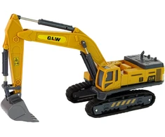 Žaislinis eskavatorius Lean Toys, geltonas