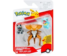 Pokémon – Battle Figure 3 PK Poochyena, Totodile Kabu (PKW4554)