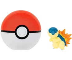 Pokémon - Clip N Go Cyndaquil su Poke kamuoliuku (PKW4608)