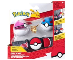 Pokémon - Clip N Go diržo rinkinys Eevee (PKW4167)