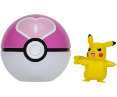 Pokémon - Clip N Go moteriškas Pikachu su meilės kamuoliuku (PKW3638)