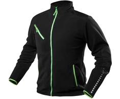Polar PREMIUM darbinis flisas, juodas, su Cordura sutvirtinimais, L dydis