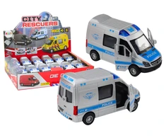 Lean Toys 1:32 Policijos Automobilis su Šviesomis ir Garsais
