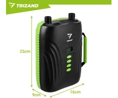 „Trizand“ baterijos maitinamas irklentės siurblys