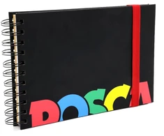 „Posca“ – A5 formato juodasis sąsiuvinis (401855)
