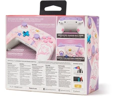 Power A PowerA Enhanced Wireless Controller for Nintendo Switch​ Princess Peach Plaid