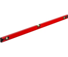 Poziomnica, Standartinis gulsčiukas, tripusis, frezuotas, 1 mm/1 m, 120 cm, proline