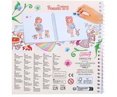 Princess Mimi - Lipdukų knyga „Aprengk mane“ (0414382)
