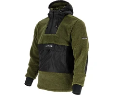 Pro Bluza sherpa hoodie žalia, "3xl", ce, lahti