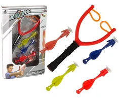 Lean Toys Guminis strėlių rinkinys su timpa LeanToys
