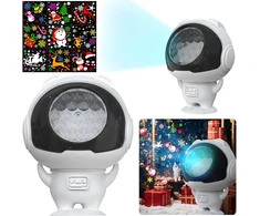 Projektoriaus lazerinis projektorius LED astronauto kosmonauto naktinė lempa vaikams